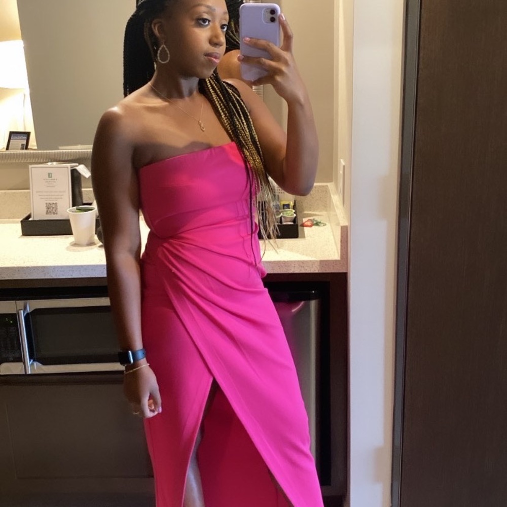Lucilda Gown in Hot Pink | NBD Revolve